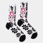 Paashaas schattig konijn sokken (Rechts)