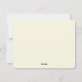 Paashaas schattige Chick Eggs Bloemen Patroon - Feestdagenkaart (Achterkant)