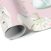 Paashaas Schattigee konijnen Print Cadeaupapier (Rol Hoek)