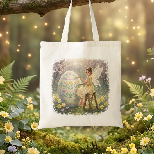 Paashaas Schilder Ei Lente Tote Bag
