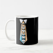 Paashaas Stropdas Fun Graphic voor jongens peuters Koffiemok (Links)