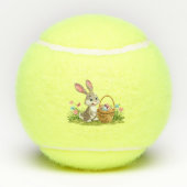 Paashaas Tennisballen (Achterkant)