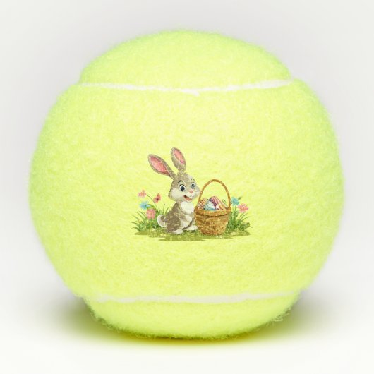 Paashaas Tennisballen (Voorkant)