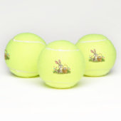 Paashaas Tennisballen (Multi)