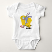 Paashaas thema T-Shirt / babysuits (Voorkant)