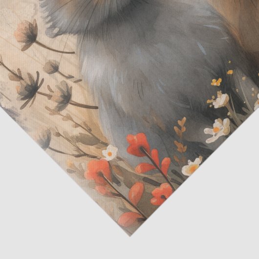 paashaas tissuepapier (Detail)