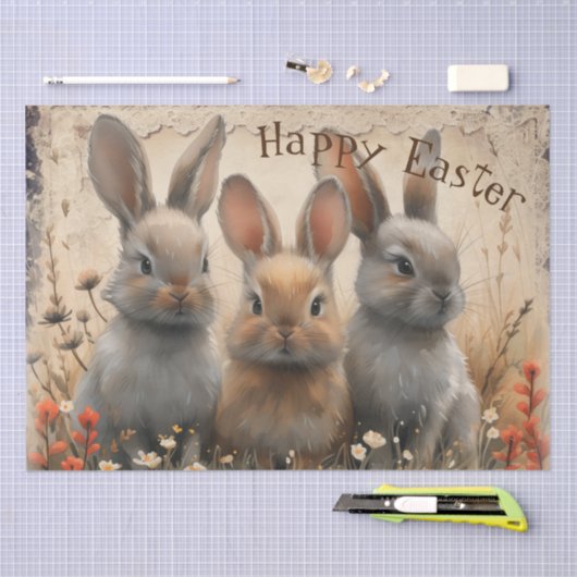 paashaas tissuepapier (Craft)