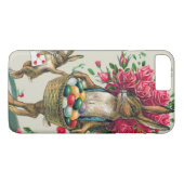 Paashaas Vader Kind Roos Mand Ei Case-Mate iPhone Case (Achterkant (Horizontaal))