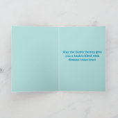 Paashaas vakantie Kaart (1) (Binnen)