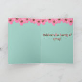 Paashaas vakantie Kaart (3) (Binnen)