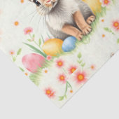 Paashaas vakantie Modern Collectie Tissuepapier (Detail)