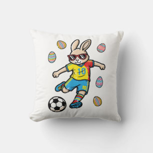 Paashaas Voetbal Schop Konijn Voetbal Jongens Kind Kussen