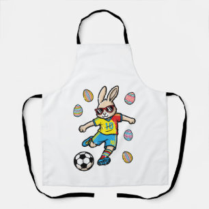 Paashaas Voetbal Schop Konijn Voetbal Jongens Kind Schort