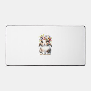 Paashaas voor Vrouwen Meisjes - Paashaas Bloem Bureaumat