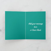 Paashaas - Vouw Kerstkaart Feestdagen Kaart (Binnen)