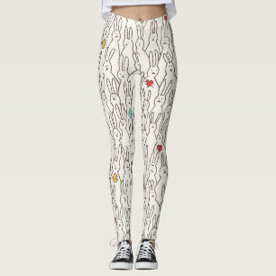 Paashaas: vrolijk naadloos plezier. leggings