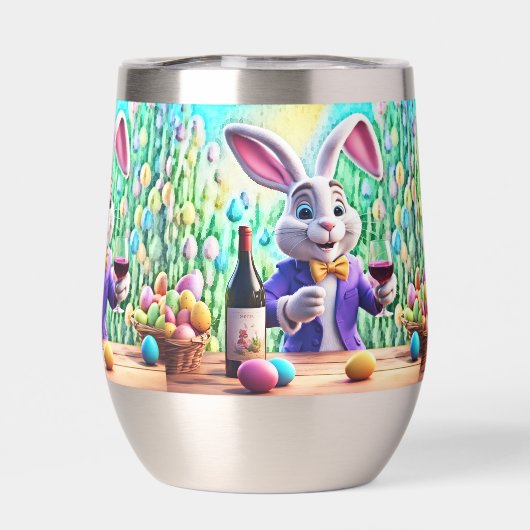 Paashaas wijntijd (Achterkant)