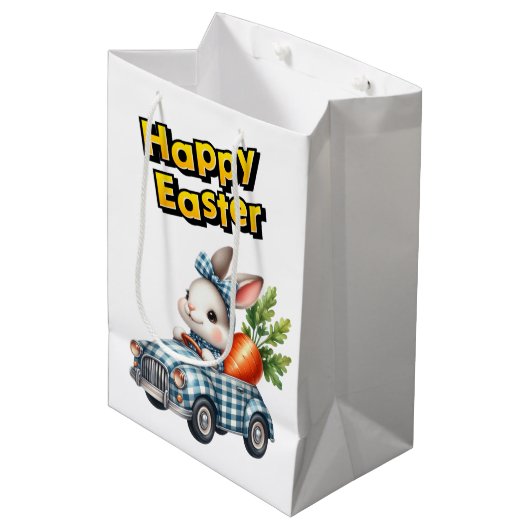 Paashaasjes medium cadeauzakje (Voorkant Gekanteld)