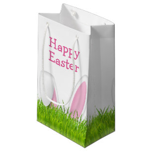 Paashaasoren in gras klein cadeauzakje