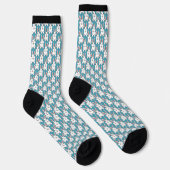 Paashaassocks Feestelijke Paassocks Op Maat Gemaak Sokken (Rechts)
