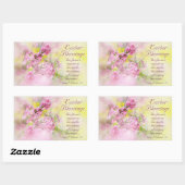 Paashanddoeken Song Solomon 2:12-script Rechthoekige Sticker (Vel)