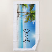 Paashandpalmen Koekdoek Strandlaken (Voorkant)