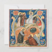  Paashandschriftverlichting Feestdagenkaart (Voorkant)