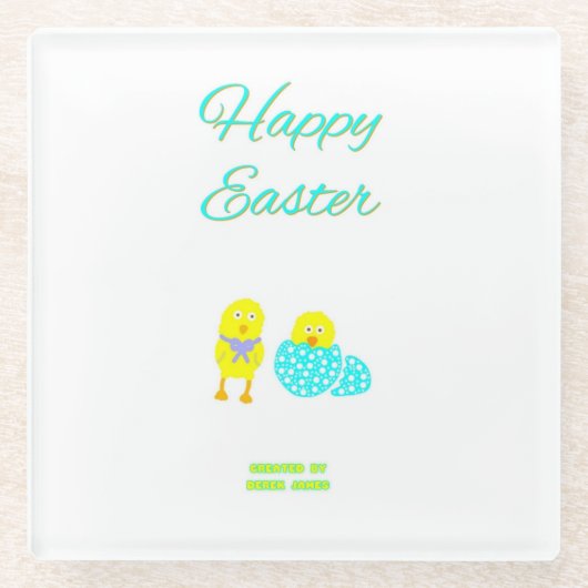 Paasharingglas Onderzetter (Voorkant)