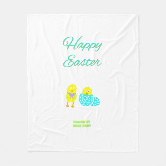 Paashatchlings Medium Fleece Blanket Deken (Voorkant)