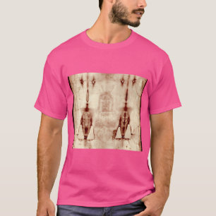 Paasheilig gezicht negatieven van de lijkwade van t-shirt