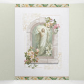 Paasherrijzingsgebed Jezus Poem Tri-Fold Drieluik Wenskaart (Binnenkant midden)