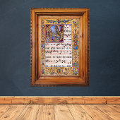 Paasherurrectie Gregorian Medieval Antiphon Poster