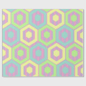 Paashexagons Cadeaupapier (Vlak)