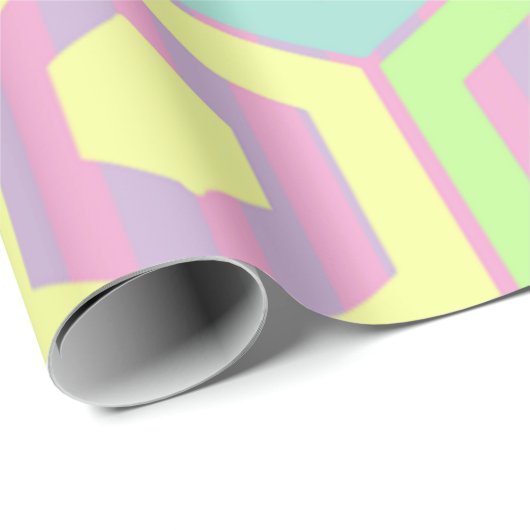 Paashexagons Cadeaupapier (Rol Hoek)