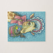 PAASHOED GIRAFFE PUZZEL (Horizontaal)