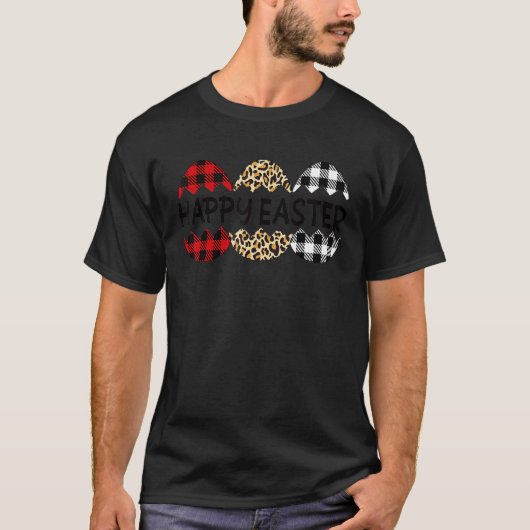 Paashoes drie eitjes Pasen Paasdag T-shirt (Voorkant)