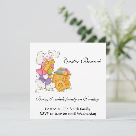 Paashoes Kaart (Staand voorkant)