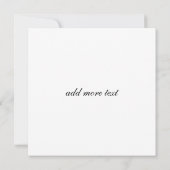 Paashoes Kaart (Achterkant)