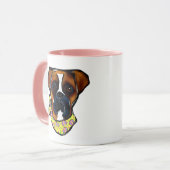 Paashond Boxer Mok (Voorkant links)