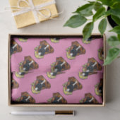 Paashond Boxer Tissuepapier (Geschenk)
