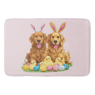 Paashond Golden Retriever Honden Bunny Ears Badmat