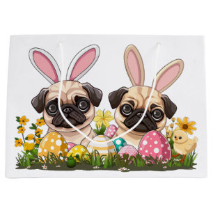 Paashond Honden Bunny Ears Groot Cadeauzakje