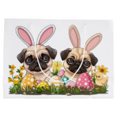Paashond Honden Bunny Ears Groot Cadeauzakje (Achterkant)
