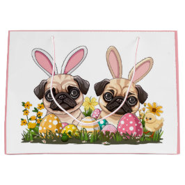 Paashond Honden Bunny Ears Groot Cadeauzakje