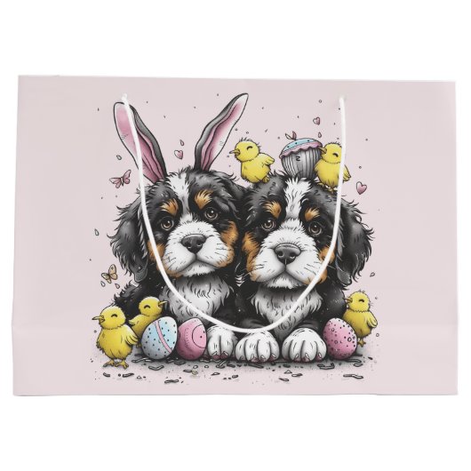 Paashonden Berner Groot Cadeauzakje (Achterkant)