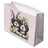 Paashonden Berner Groot Cadeauzakje (Achterkant Gekanteld)