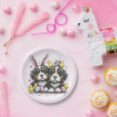 Paashonden Berner Papieren Bordje (Feest)