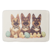 Paashonden Duitse herder Badmat (Voorkant)