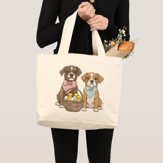 Paashonden Grote Tote Bag (Voorkant (product))