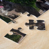 Paashonden met Bunny Ears Funny Cute Schattig Legpuzzel (Zijkant)